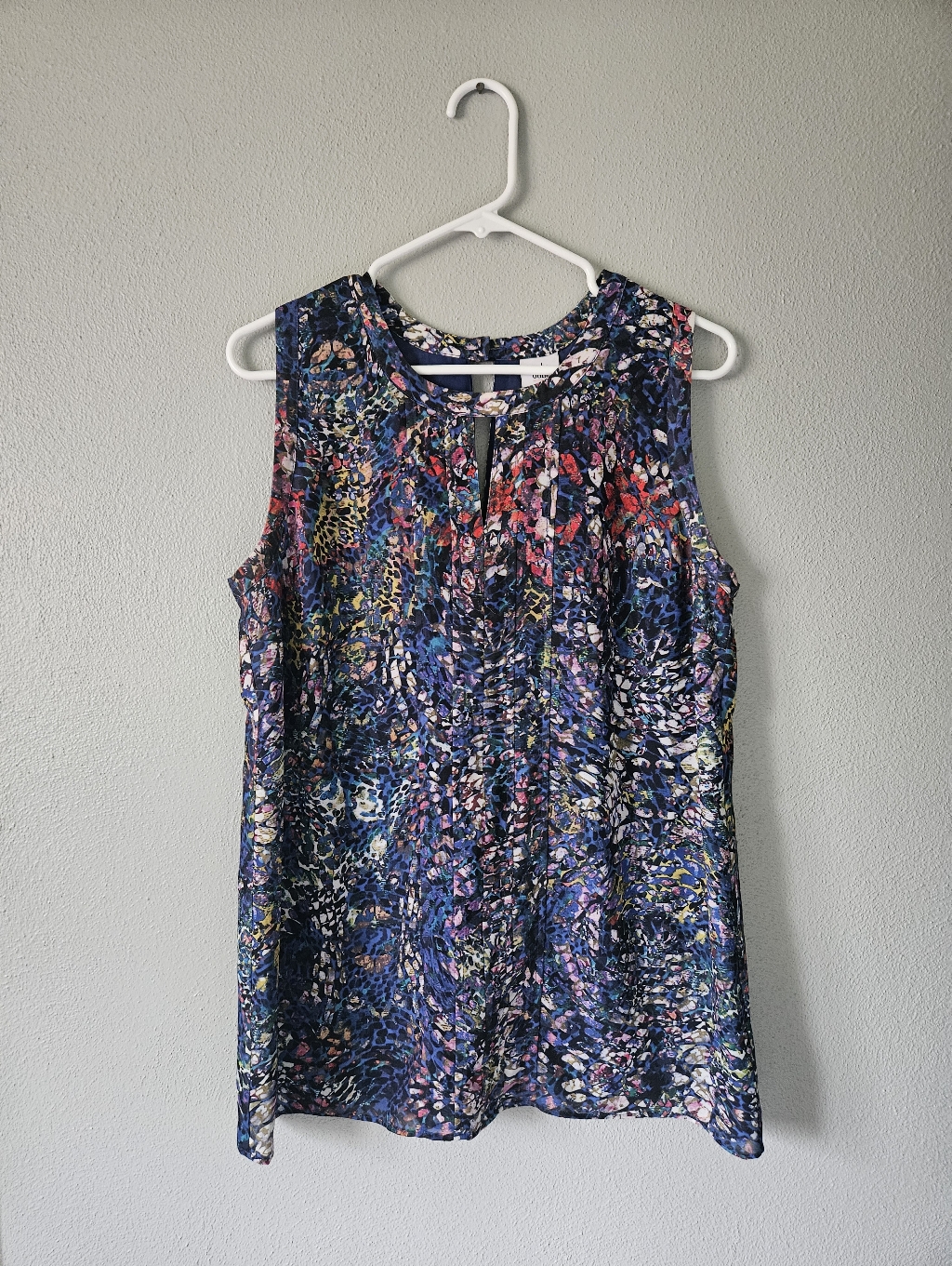 Cabi Multicolor Printed Sleeveless Tank Top